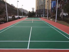 宜昌硅Pu羽毛球場